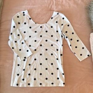 Forever 21 Scoop-Back Top